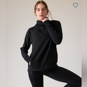 Athleta Cozy Karma Asym Pullover